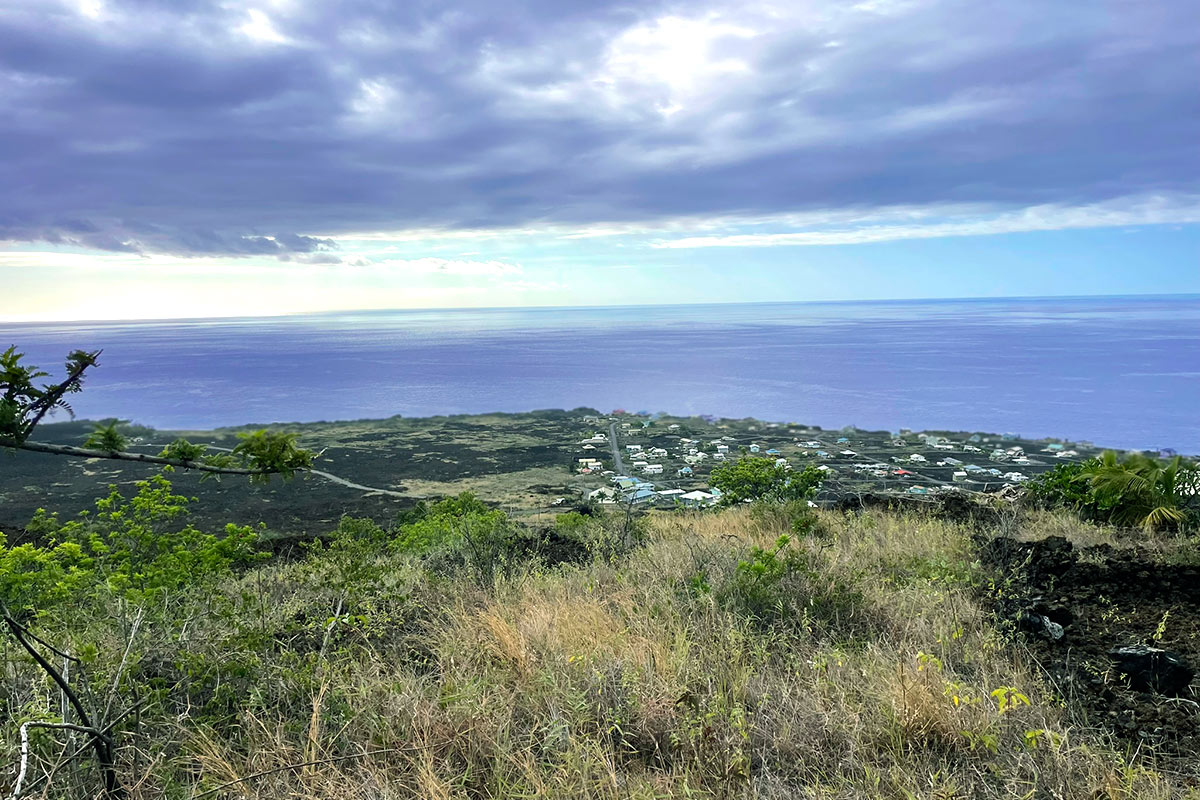4 Milolii Road Captain Cook, HI 96704 - Photo 6 of 21 a view of a lake and a yard