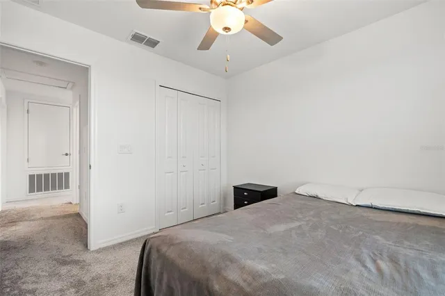 a view of a room with a wardrobe space