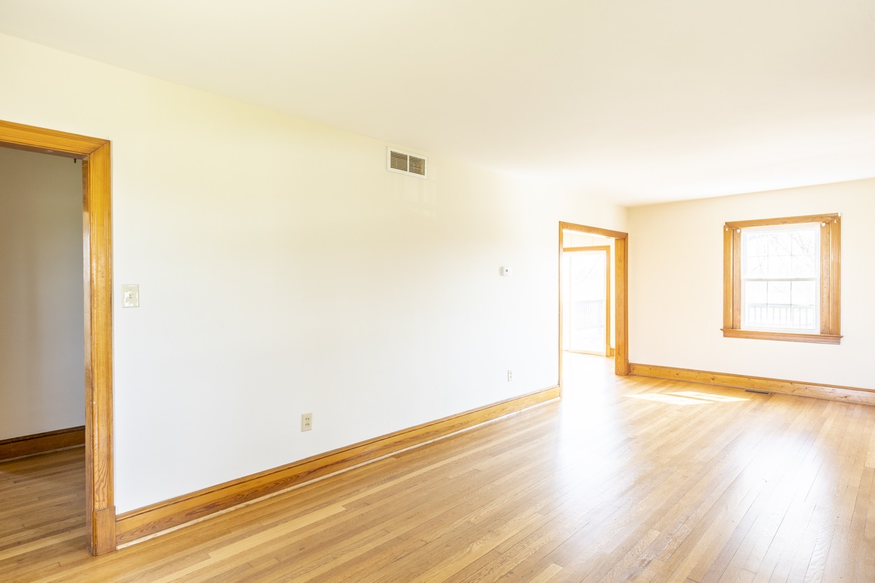 713 Battlefield Road Fort Defiance, VA 24437 - Photo 26 of 47 a view of an empty room and wooden floor