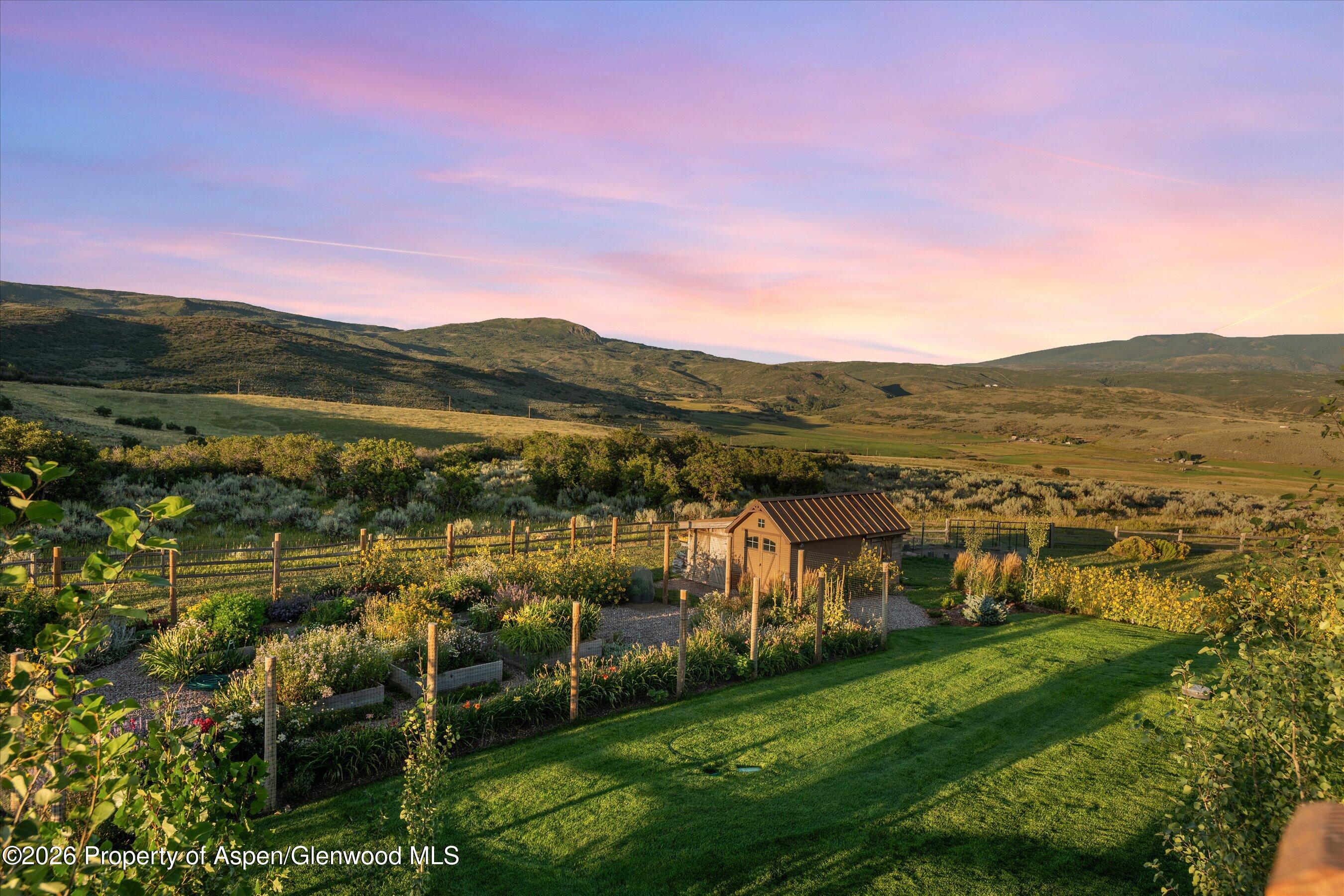 1051 Cattle Creek Ridge Road Carbondale, CO 81623 - Photo 27 of 32 Flower & Vegetable Garden