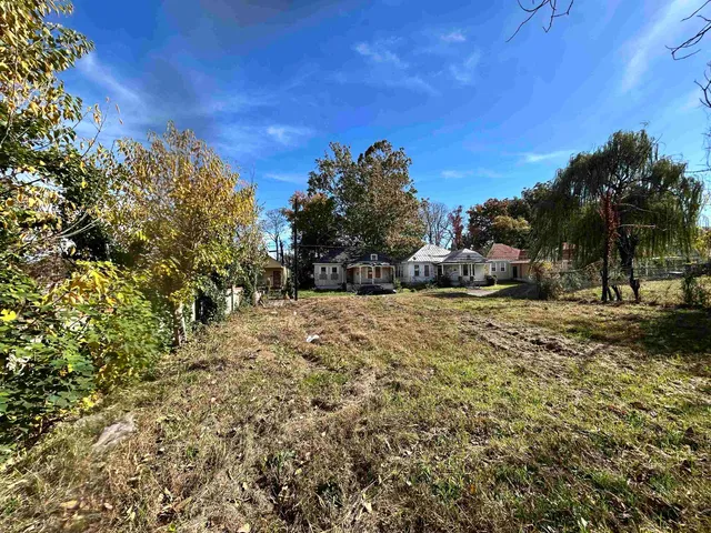 a view of outdoor space and trees