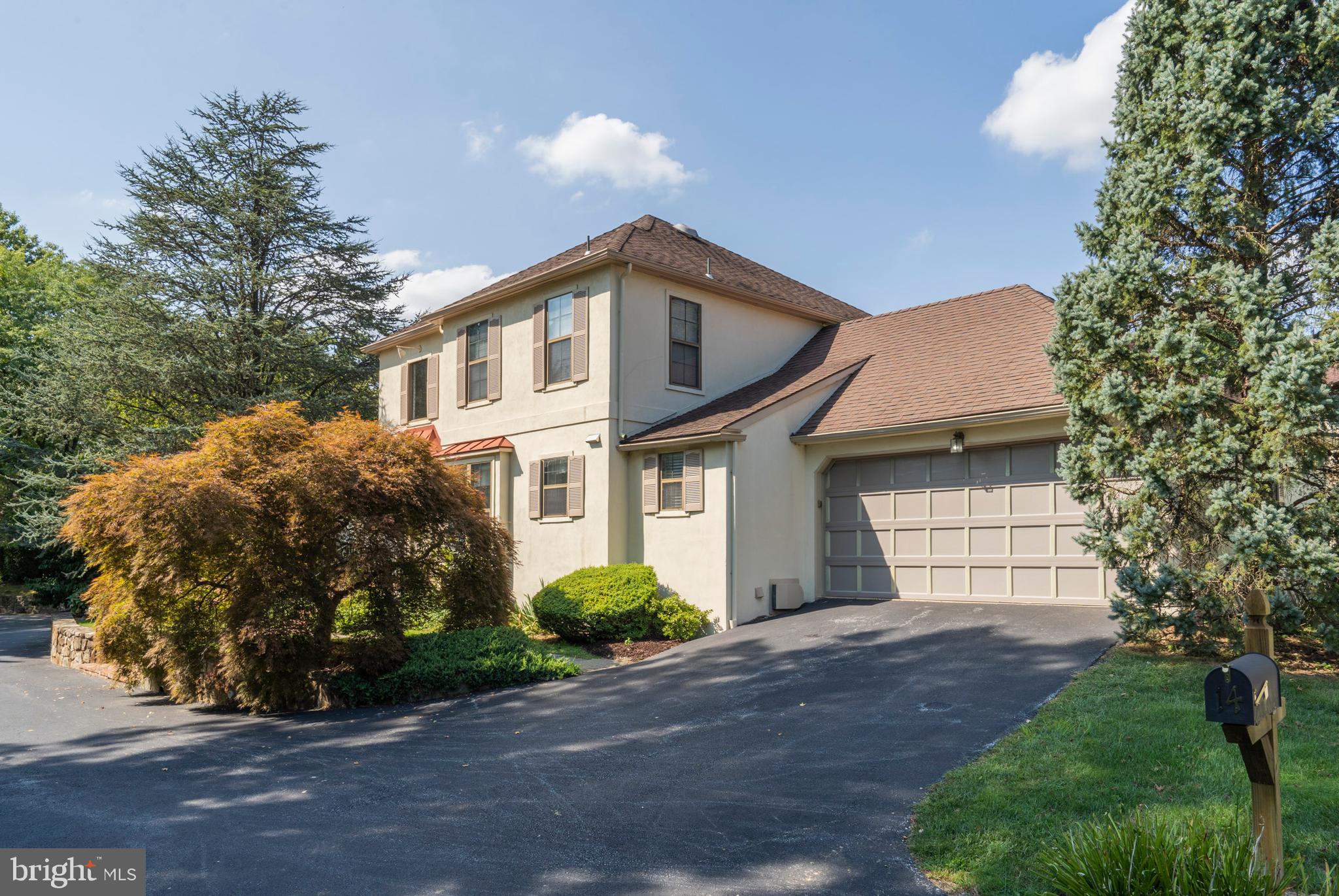 14 Highfield Lane Wayne, PA 19087 - Photo 2 of 42 Attached 2 Car Garage Plus Parking
