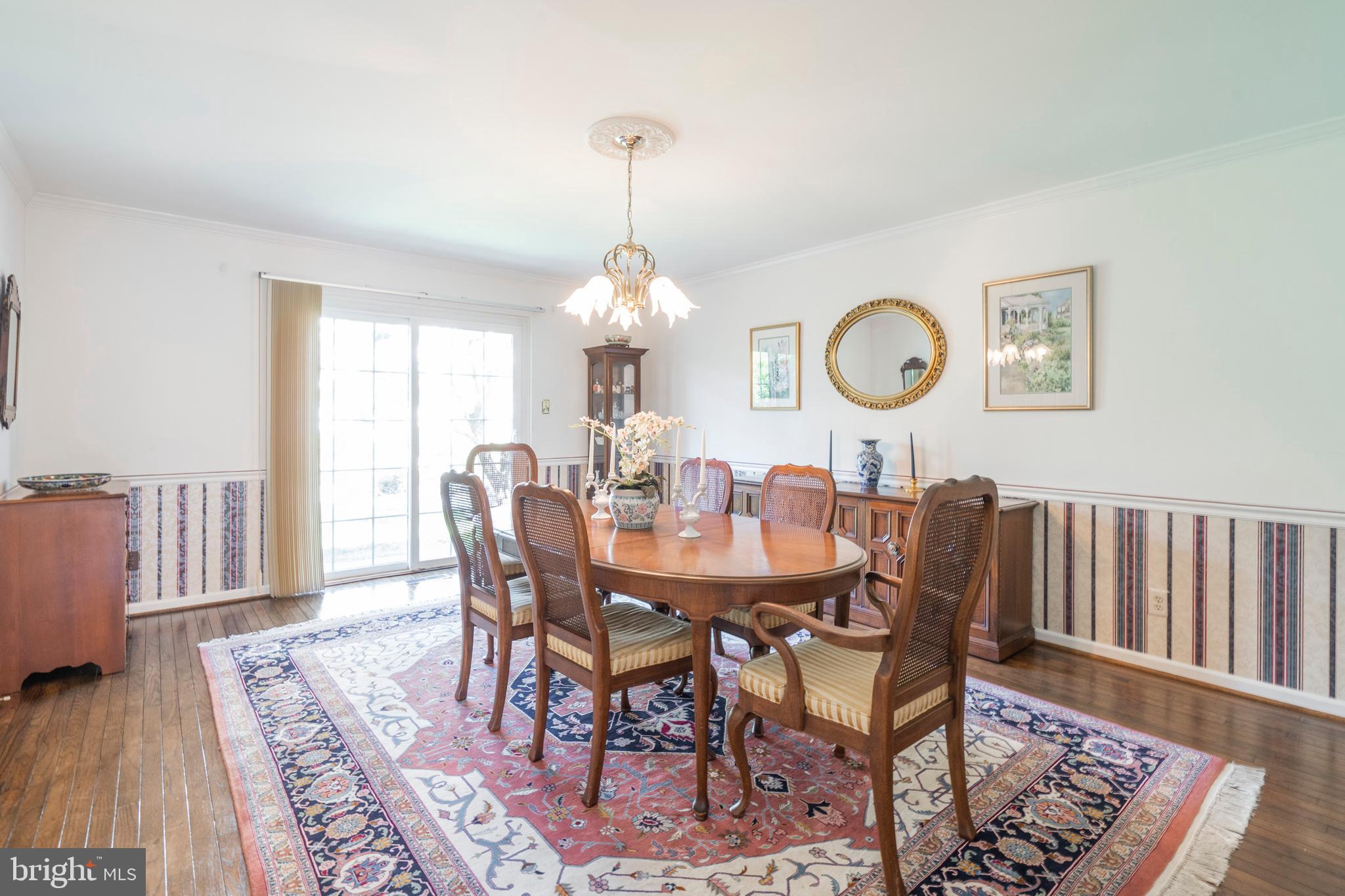 14 Highfield Lane Wayne, PA 19087 - Photo 14 of 42 Formal Dining Room w/ Sliders to Rear Court Yard