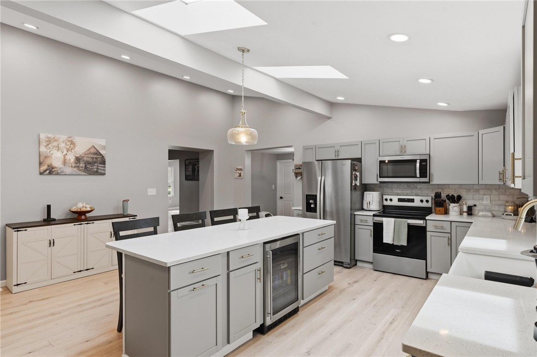 2950 Fairfield Pike Springfield, OH 45502 - Photo 15 of 48 Bright and airy, this kitchen features sleek cabinetry and modern appliances for effortless living.