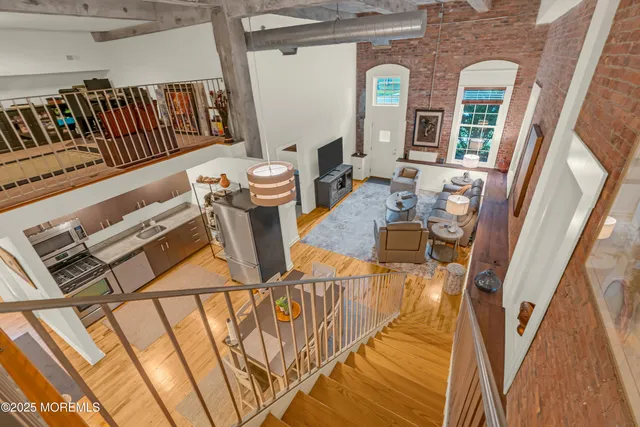 a view of a living room