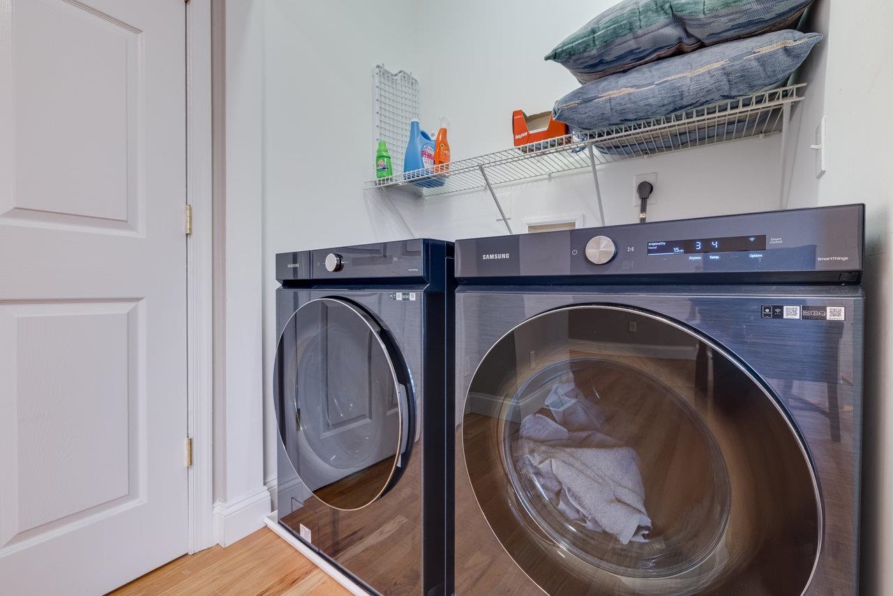 155 Main Street Dayton, VA 22821 - Photo 53 of 75 a utility room with dryer and washer