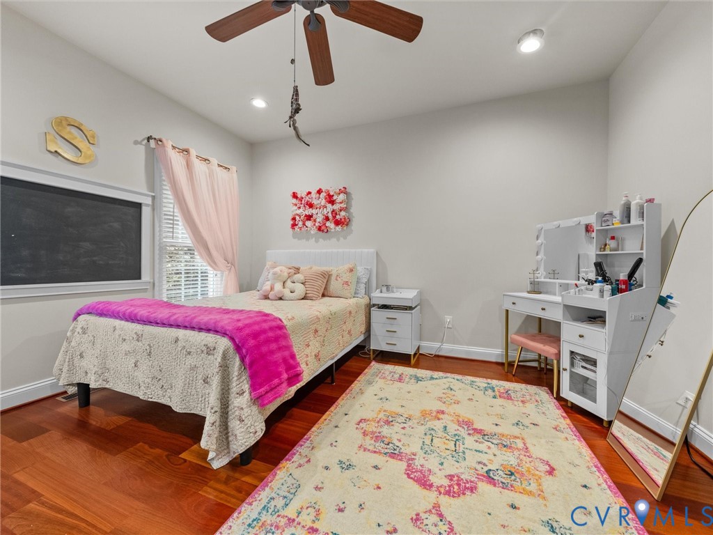12710 Ivey Mill Road Chesterfield, VA 23838 - Photo 37 of 57 Recessed lighting, ceiling fan, wood-finish floori