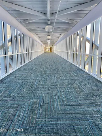 a view of a city from a terrace