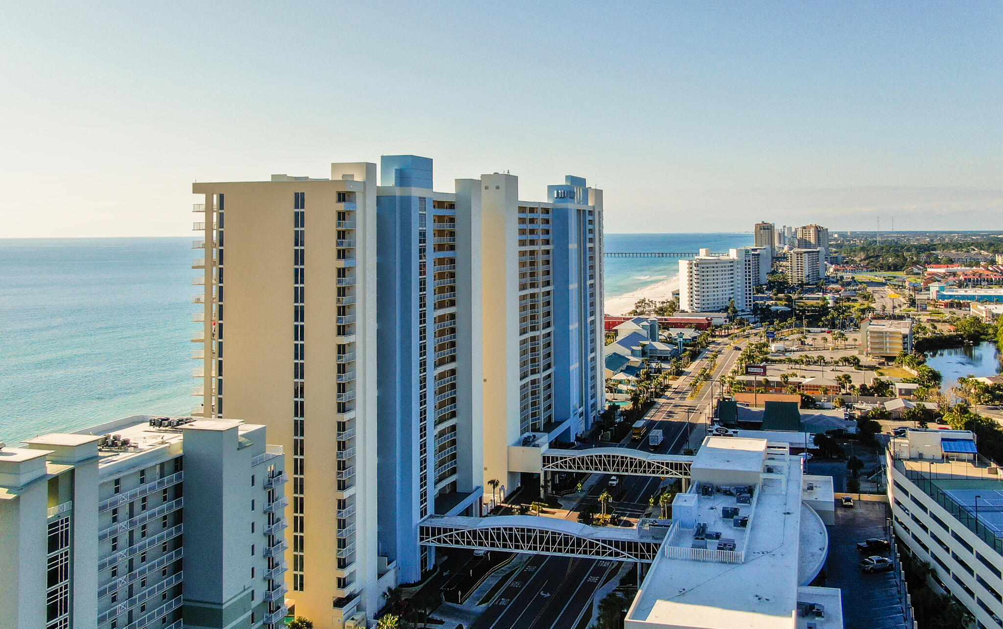 10811 Front Beach Road, Unit 1405 Panama City Beach, FL 32408 - Photo 73 of 76 a view of city with tall buildings