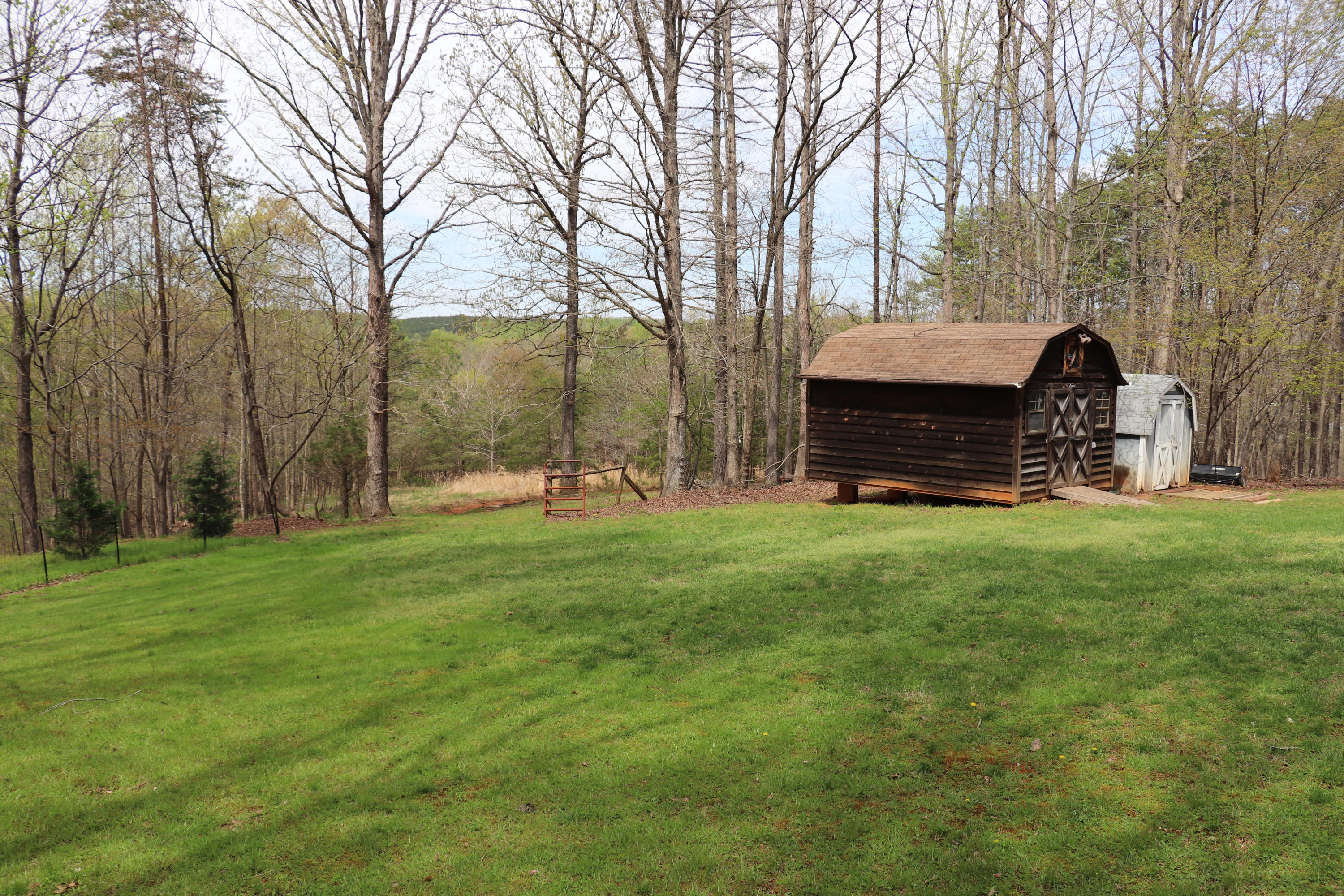 1157 Trough Run Road Moneta, VA 24121 - Photo 11 of 38 Back Yard with Sheds