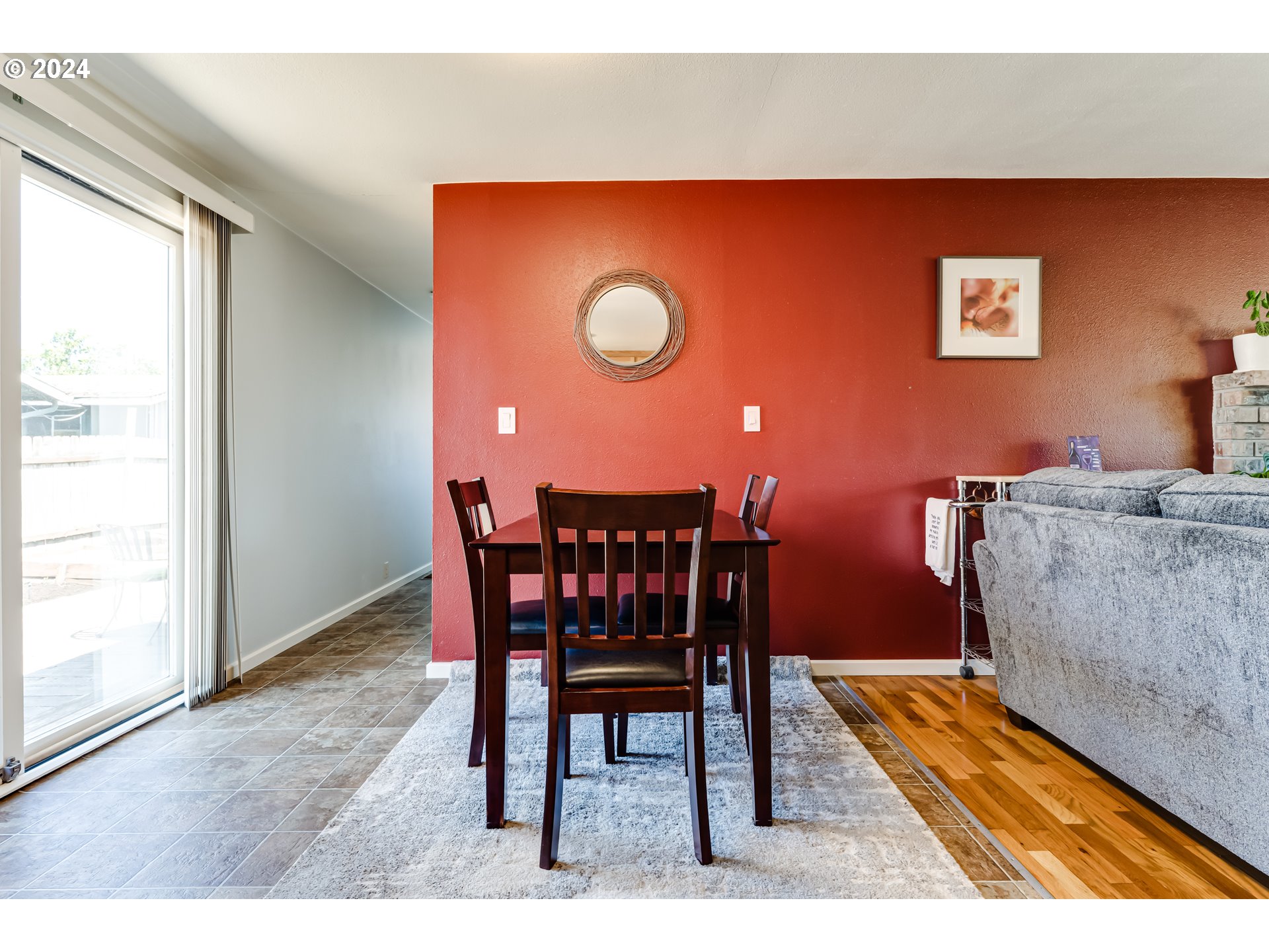 3715 Harlow Road Eugene, OR 97401 - Photo 13 of 39 a dining room with furniture and a large window