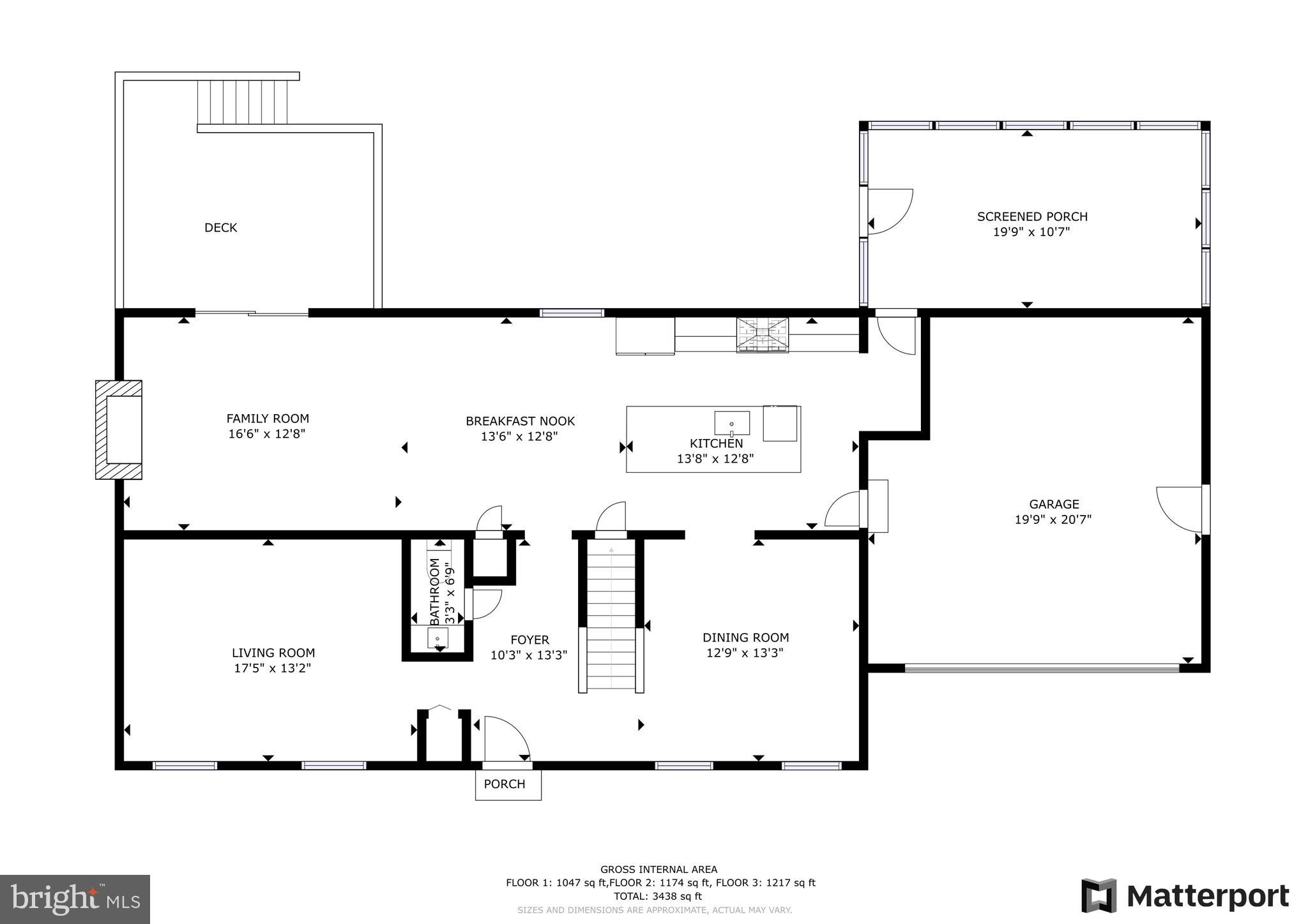 12261 Angel Wing Court Reston, VA 20191 - Photo 16 of 36 Floor Plan - Main Level