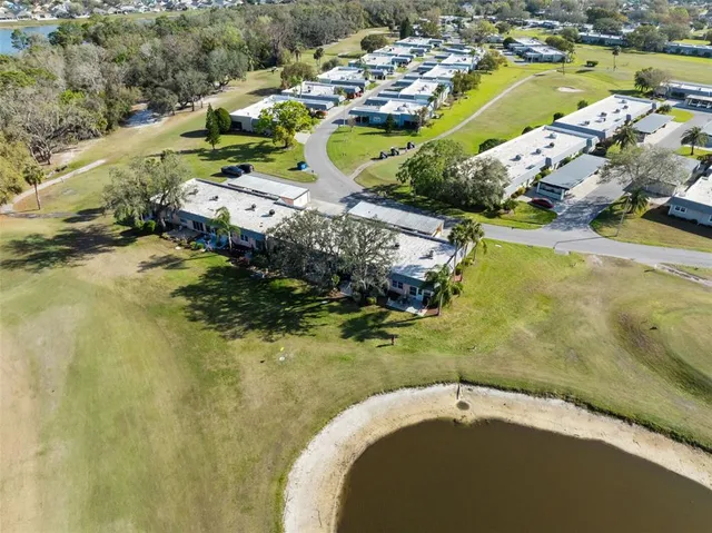 an aerial view of a football ground