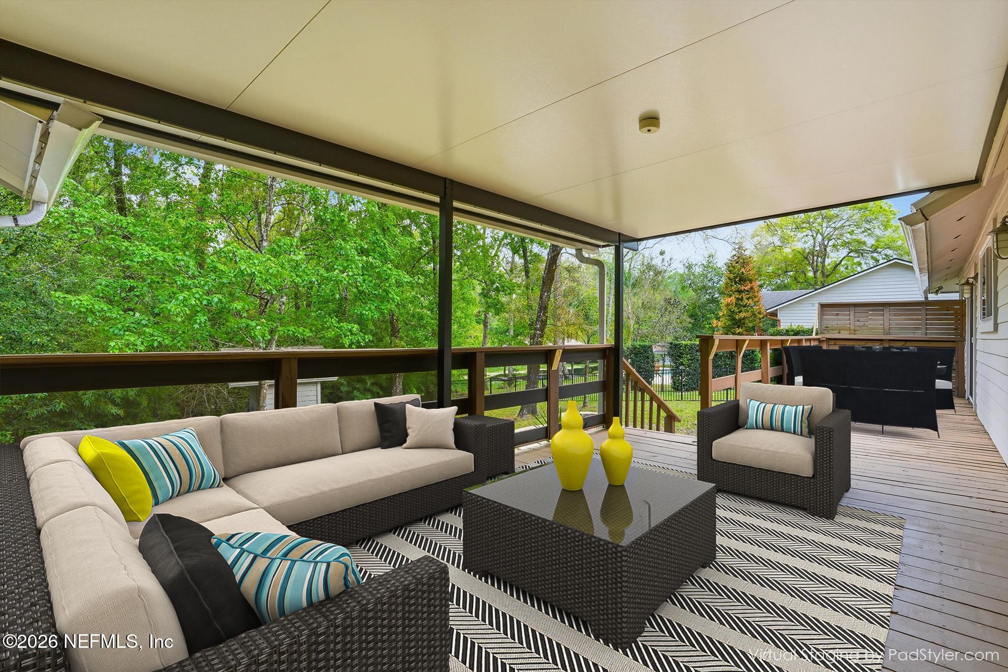 12787 Julington Road Jacksonville, FL 32258 - Photo 14 of 53 Sprawling Covered Deck