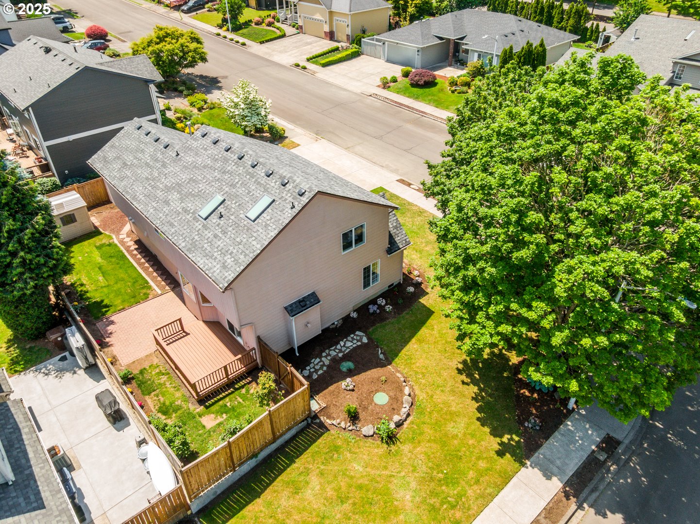 2952 Northwest Ogden Street Camas, WA 98607 - Photo 4 of 31 an aerial view of residential house with swimming pool