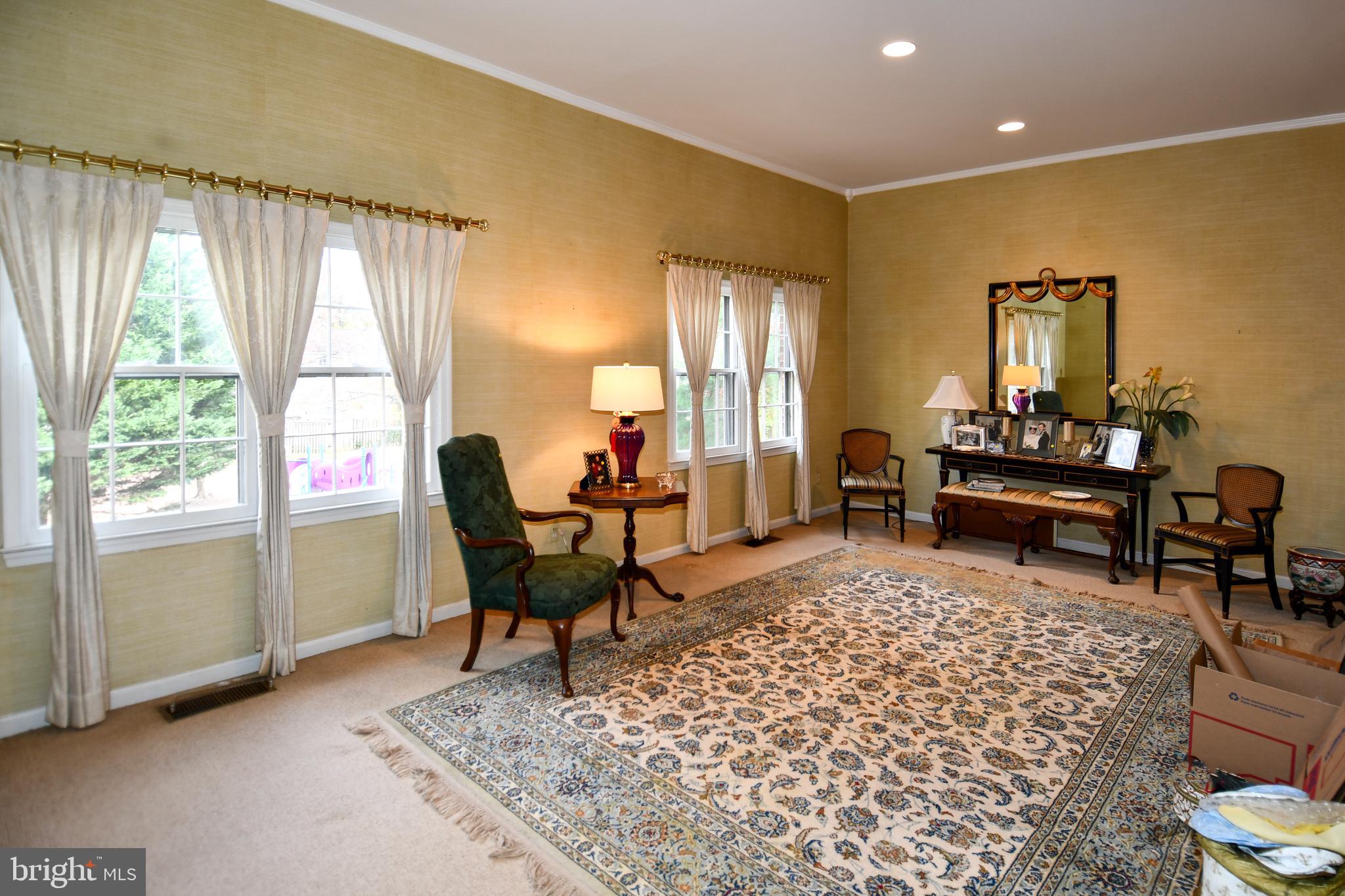 61 Oak Shade Road Gaithersburg, MD 20878 - Photo 15 of 42 a living room with furniture and a large window