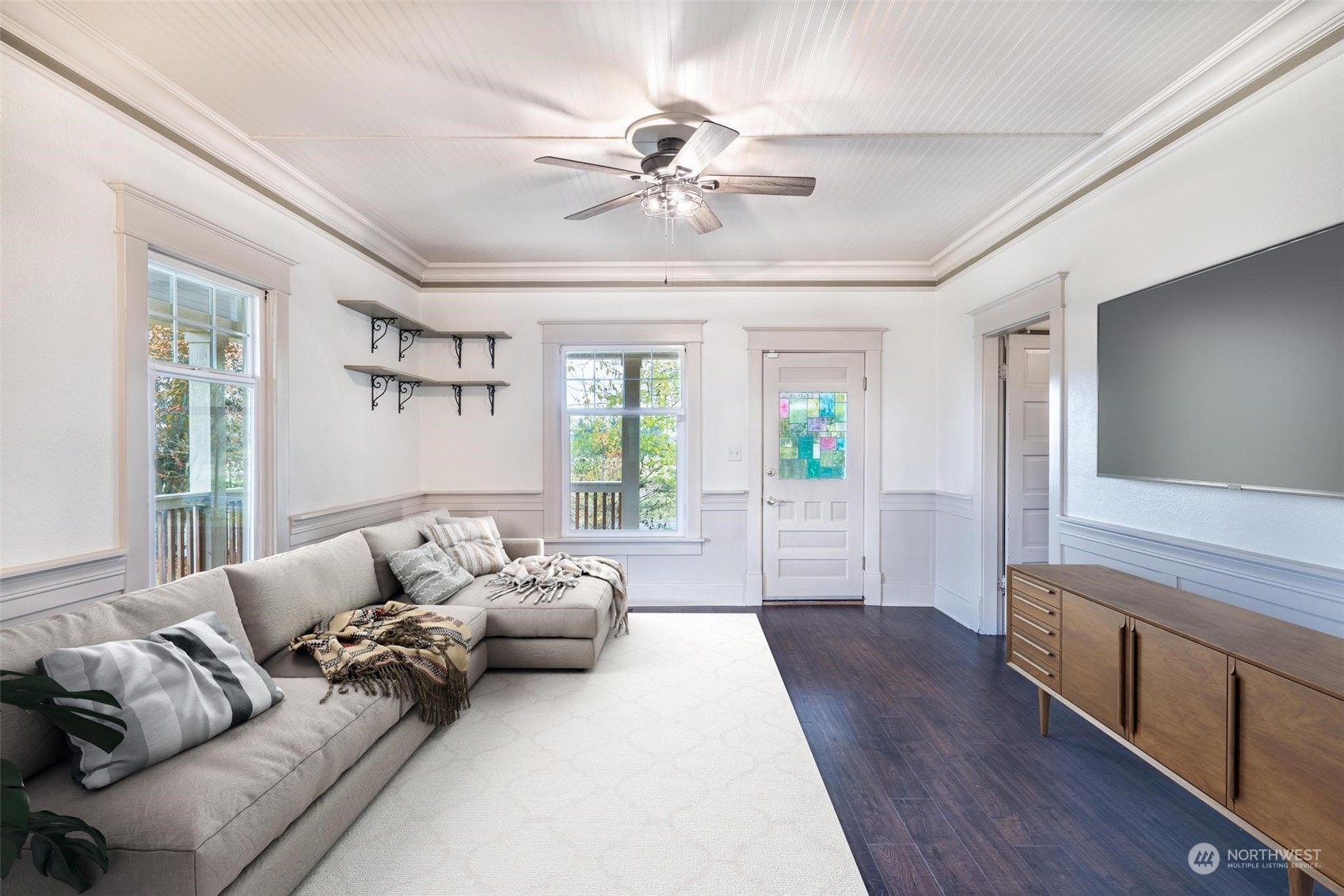 1049 Rush Road Chehalis, WA 98532 - Photo 18 of 40 a living room with furniture and a large window