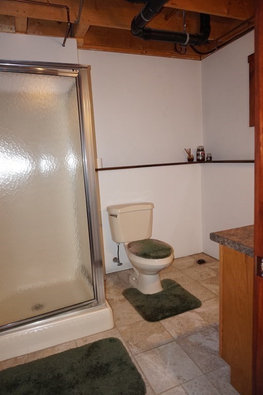 985 Willis Road Phillipston, MA 01331 - Photo 15 of 26 a bathroom with a toilet and a shower
