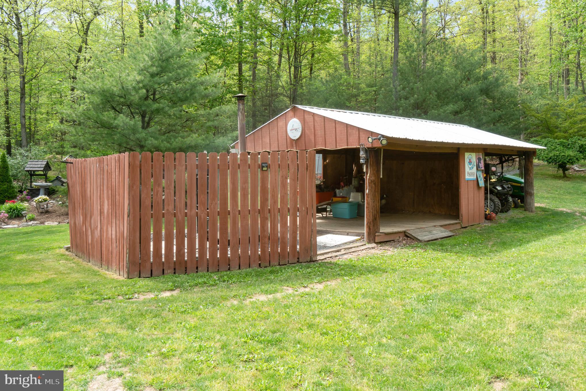 985 Mountain Road Elizabethville, PA 17023 - Photo 35 of 36 Outside Wood Burner