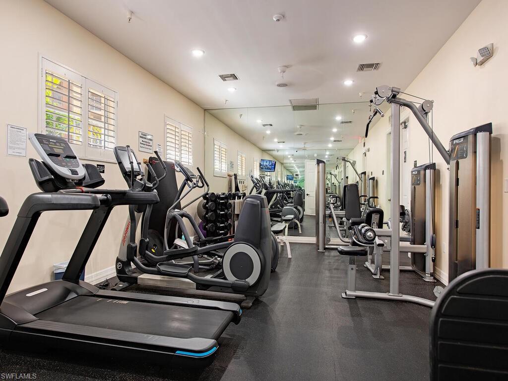 451 Bayfront Place, Unit 5311 Naples, FL 34102 - Photo 22 of 22 a view of a room with gym equipment