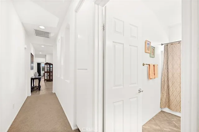 a building outdoor space with furniture and garden view