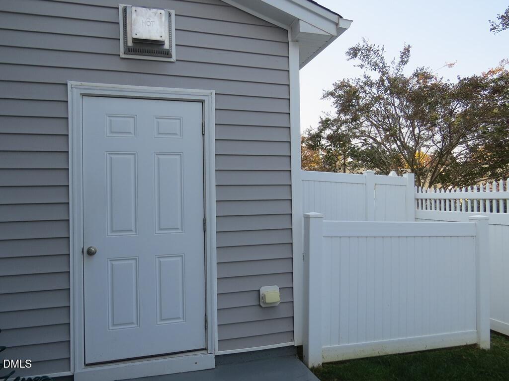 2636 Asher View Court Raleigh, NC 27606 - Photo 25 of 35 a view of door and utility room
