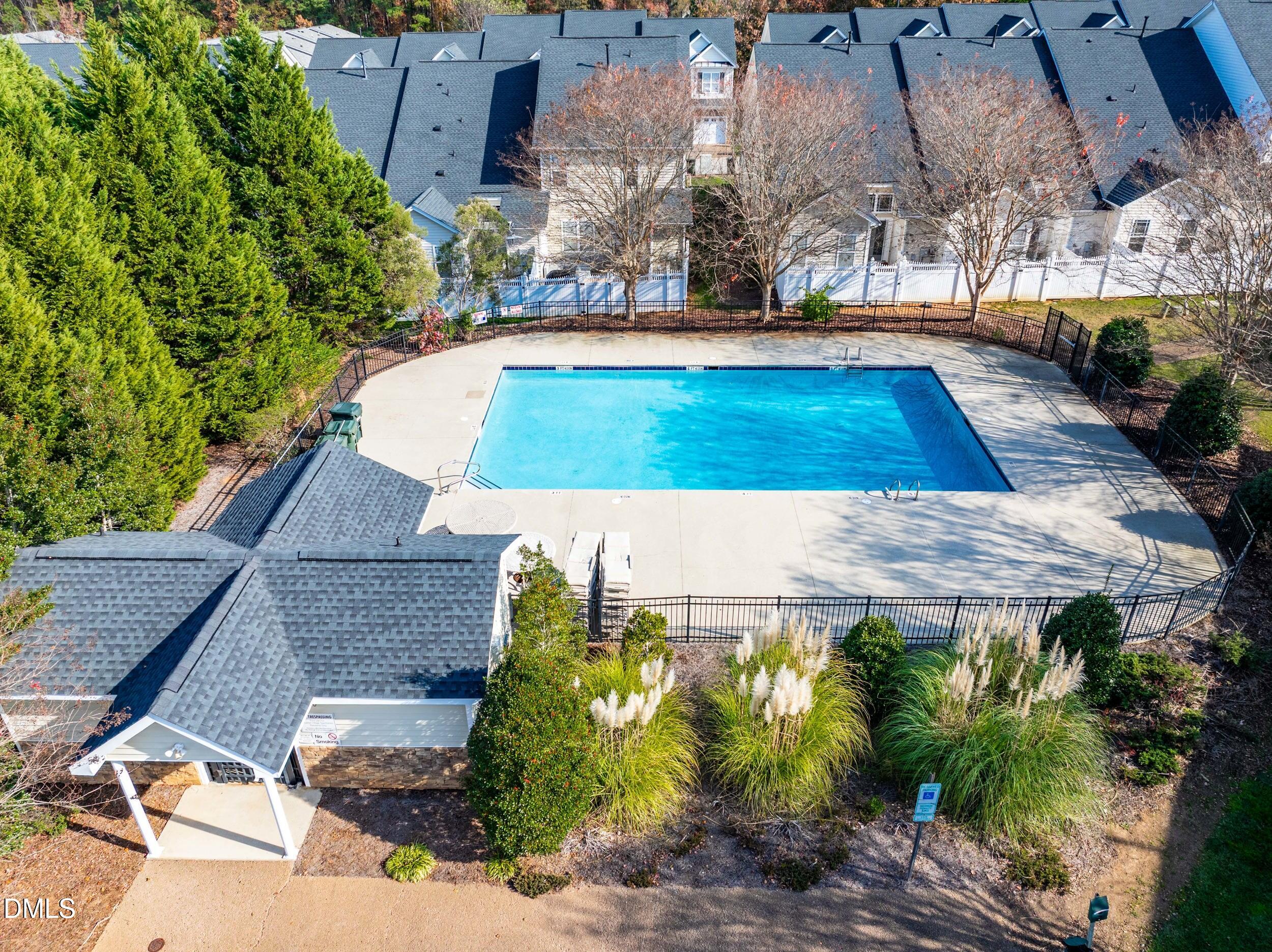 2636 Asher View Court Raleigh, NC 27606 - Photo 30 of 35 an aerial view of a house having yard