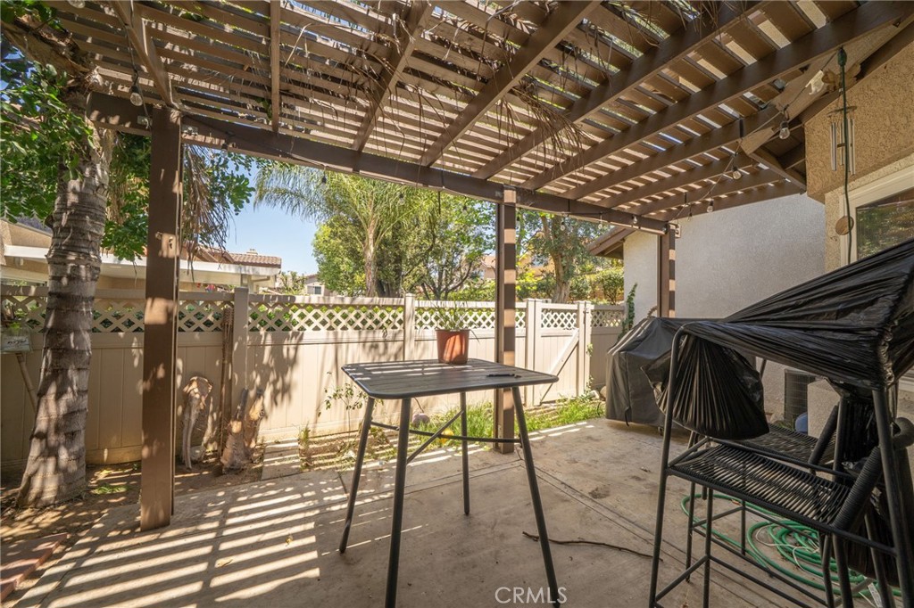 3707 Calle Curacso Riverside, CA 92503 - Photo 23 of 43 a view of a chairs and table in the patio