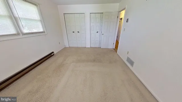 a view of a room with window