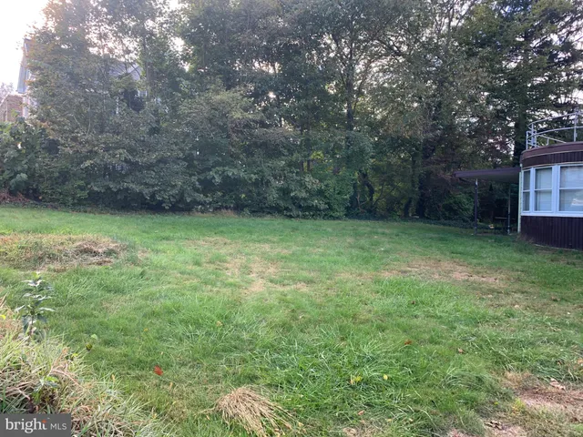 a view of a green yard