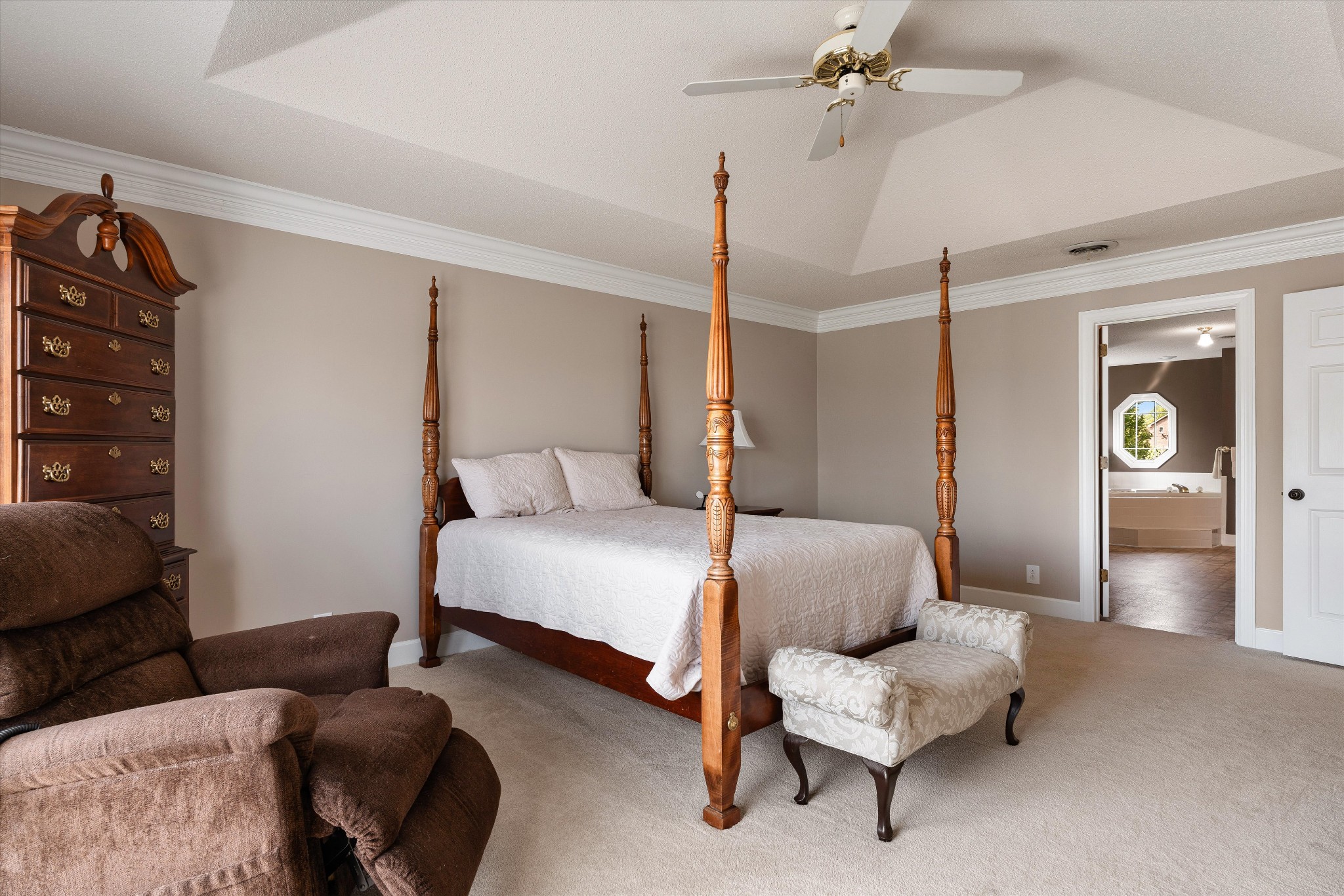 506 Pond Apple Road Clarksville, TN 37043 - Photo 28 of 73 a bedroom with a bed and a couch