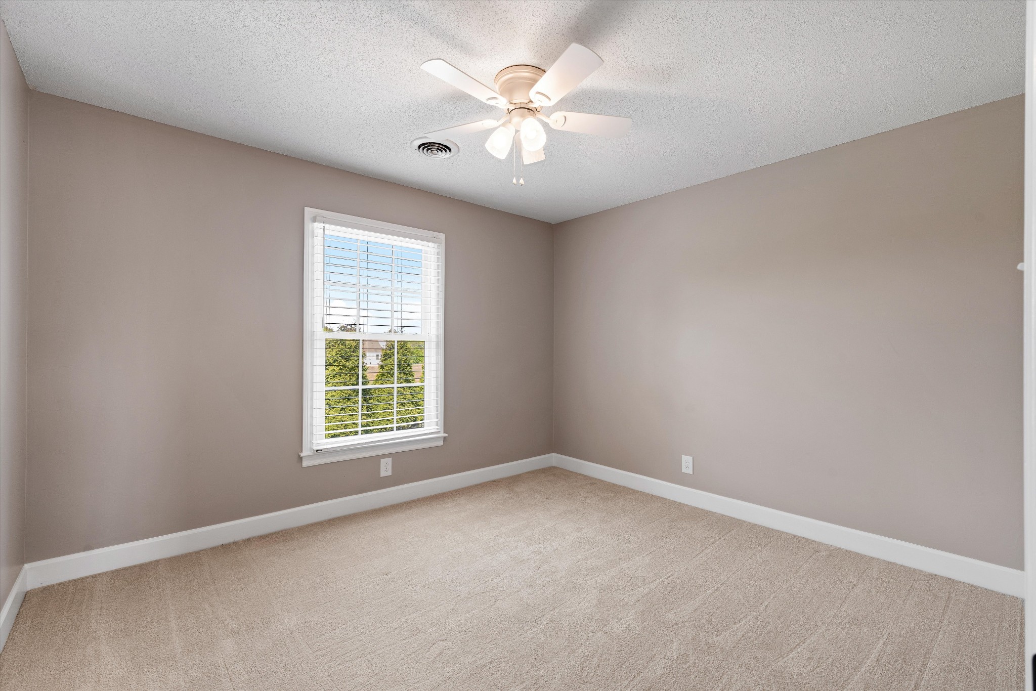 506 Pond Apple Road Clarksville, TN 37043 - Photo 37 of 73 an empty room with windows and chandelier fan
