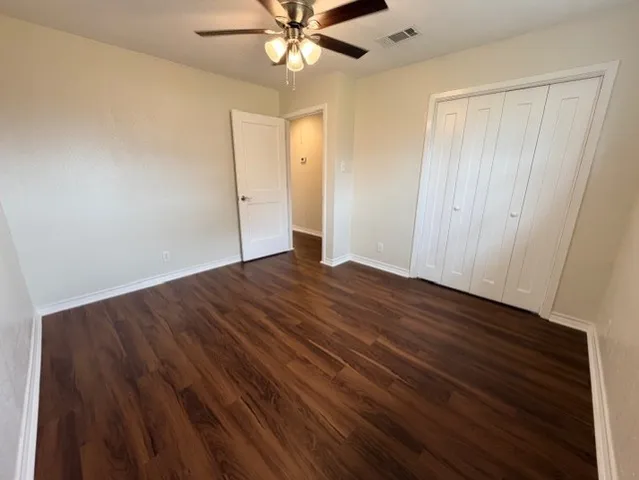 wooden floor in an empty room