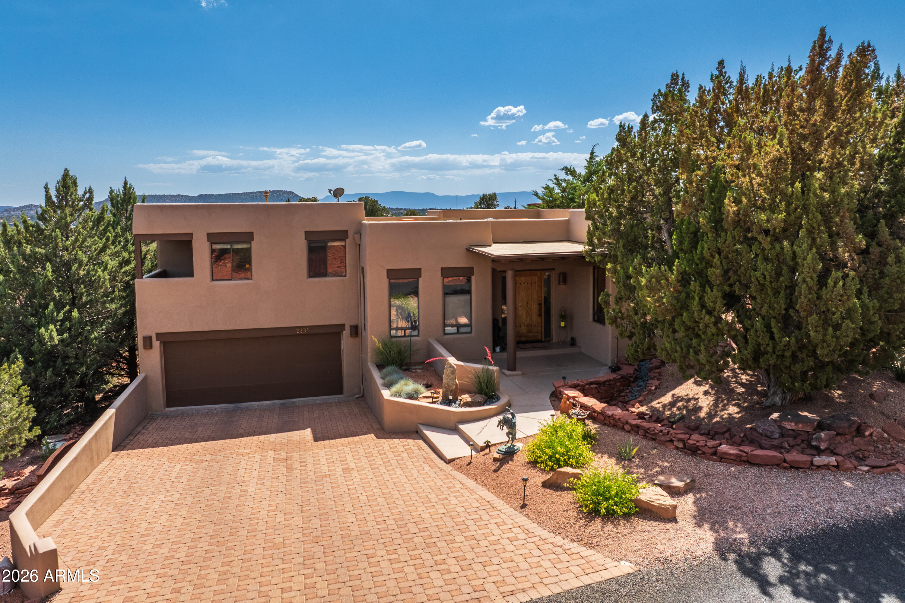 2335 Mule Deer Road Sedona, AZ 86336 - Photo 4 of 50 front view