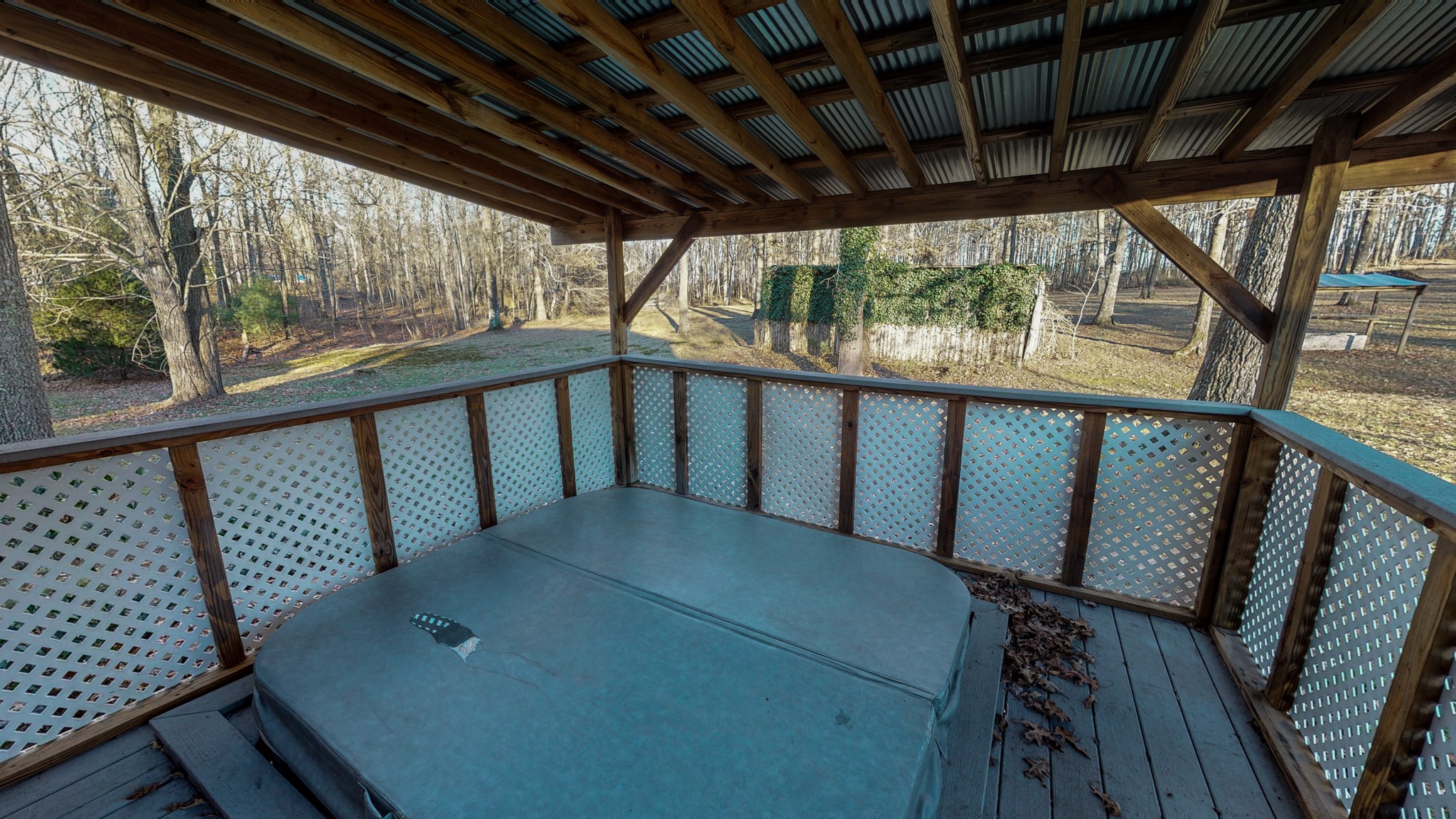 1225 Manley Loop Dickson, TN 37055 - Photo 48 of 50 a view of balcony with wooden floor