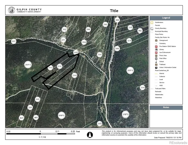 $144,000 | 0 Broomfield Gulch Road, Idaho Springs, CO 80452