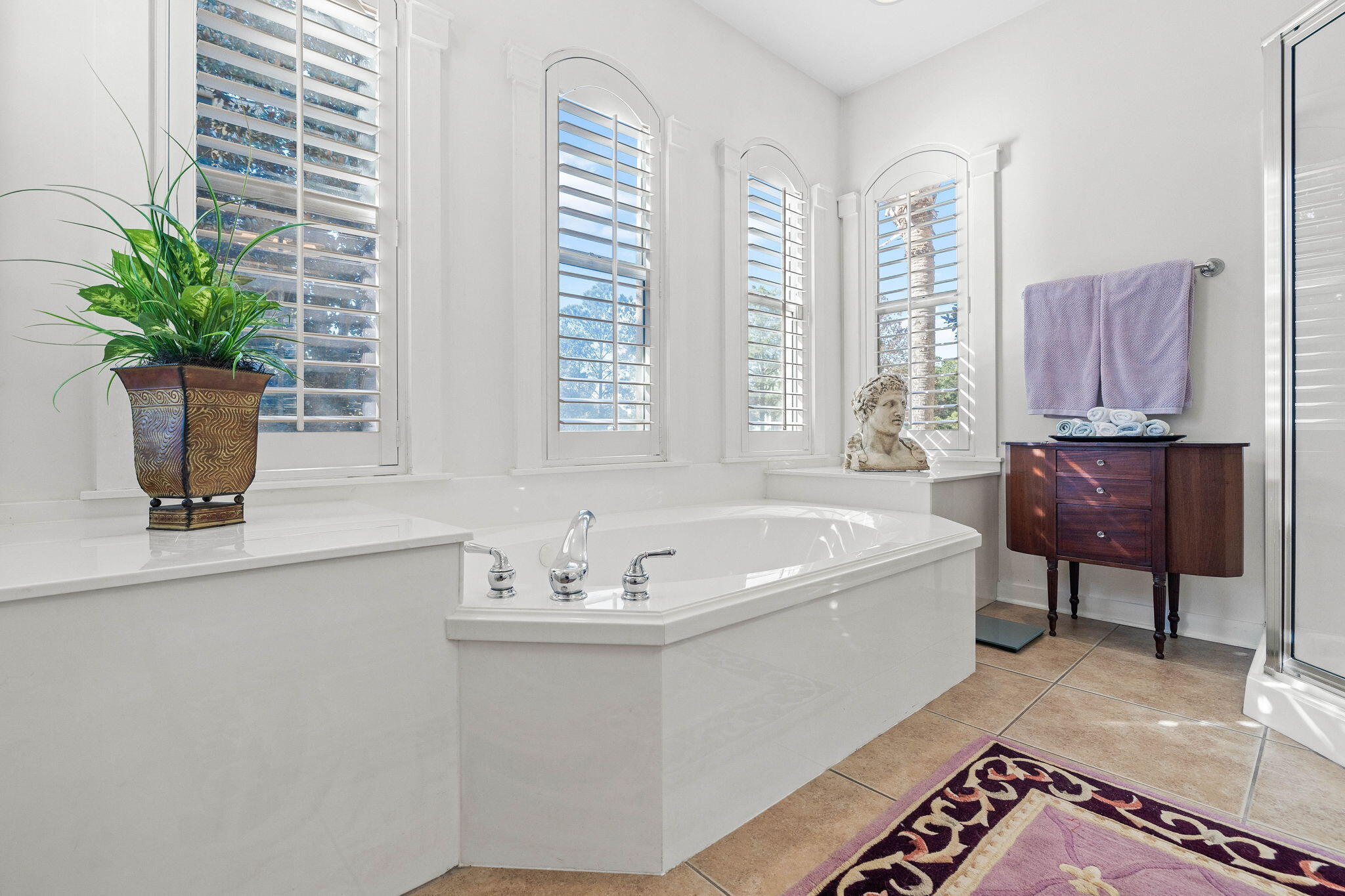 4545 East County Highway 30A, Unit B202 Santa Rosa Beach, FL 32459 - Photo 15 of 42 a bath room with a sink and a potted plant