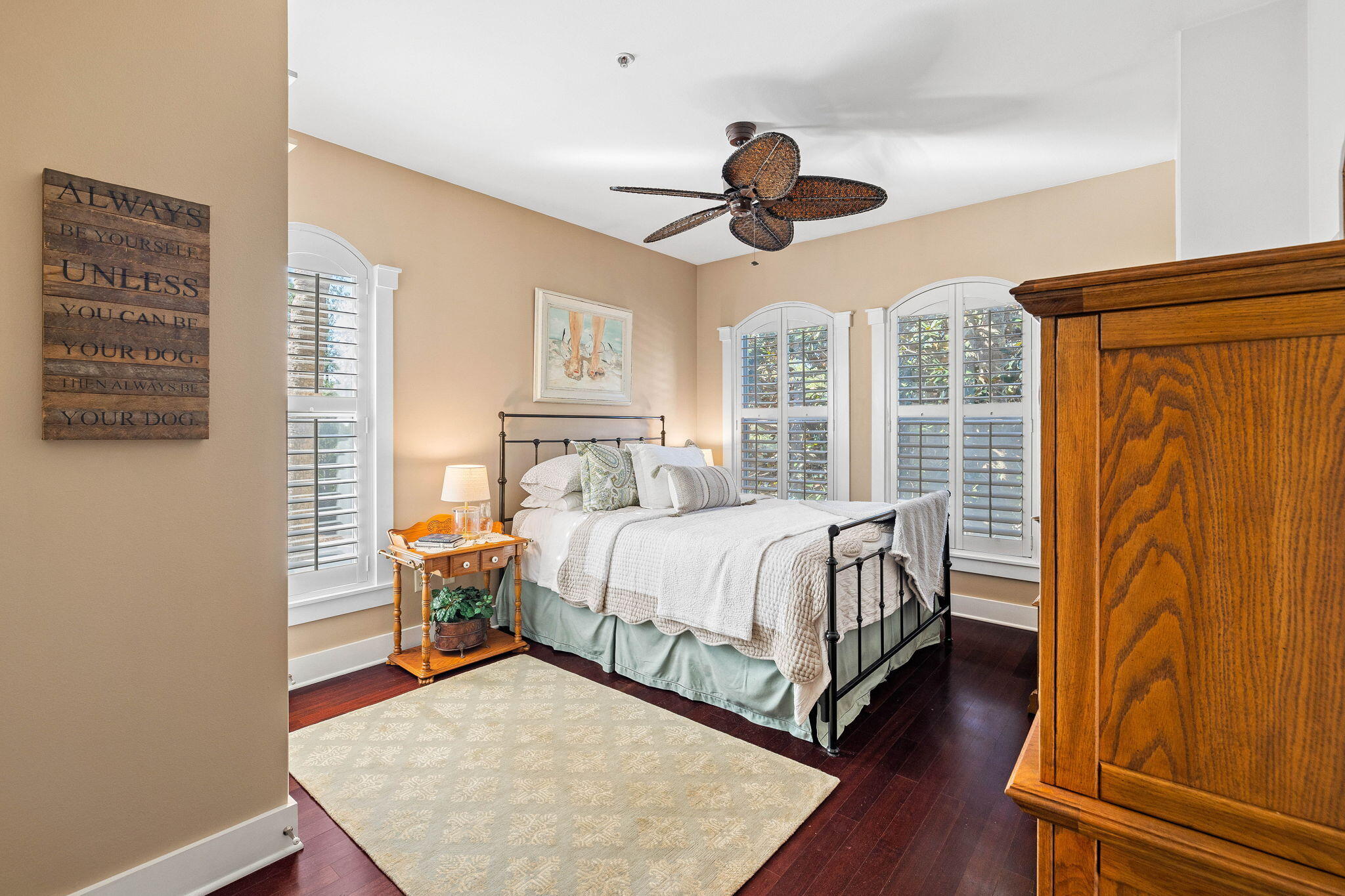 4545 East County Highway 30A, Unit B202 Santa Rosa Beach, FL 32459 - Photo 16 of 42 a bed room with a bed and a window