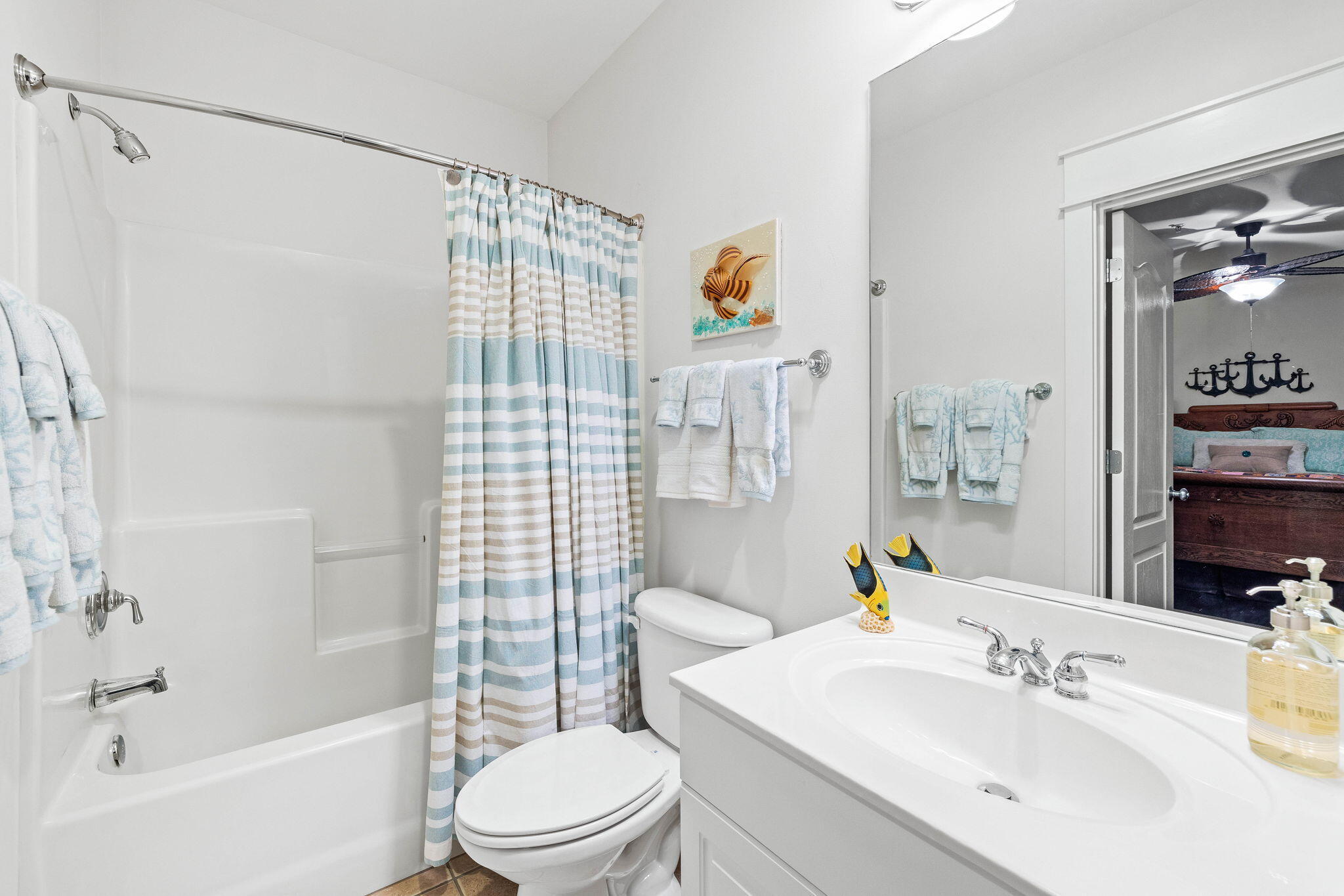 4545 East County Highway 30A, Unit B202 Santa Rosa Beach, FL 32459 - Photo 20 of 42 a bathroom with a sink toilet and shower