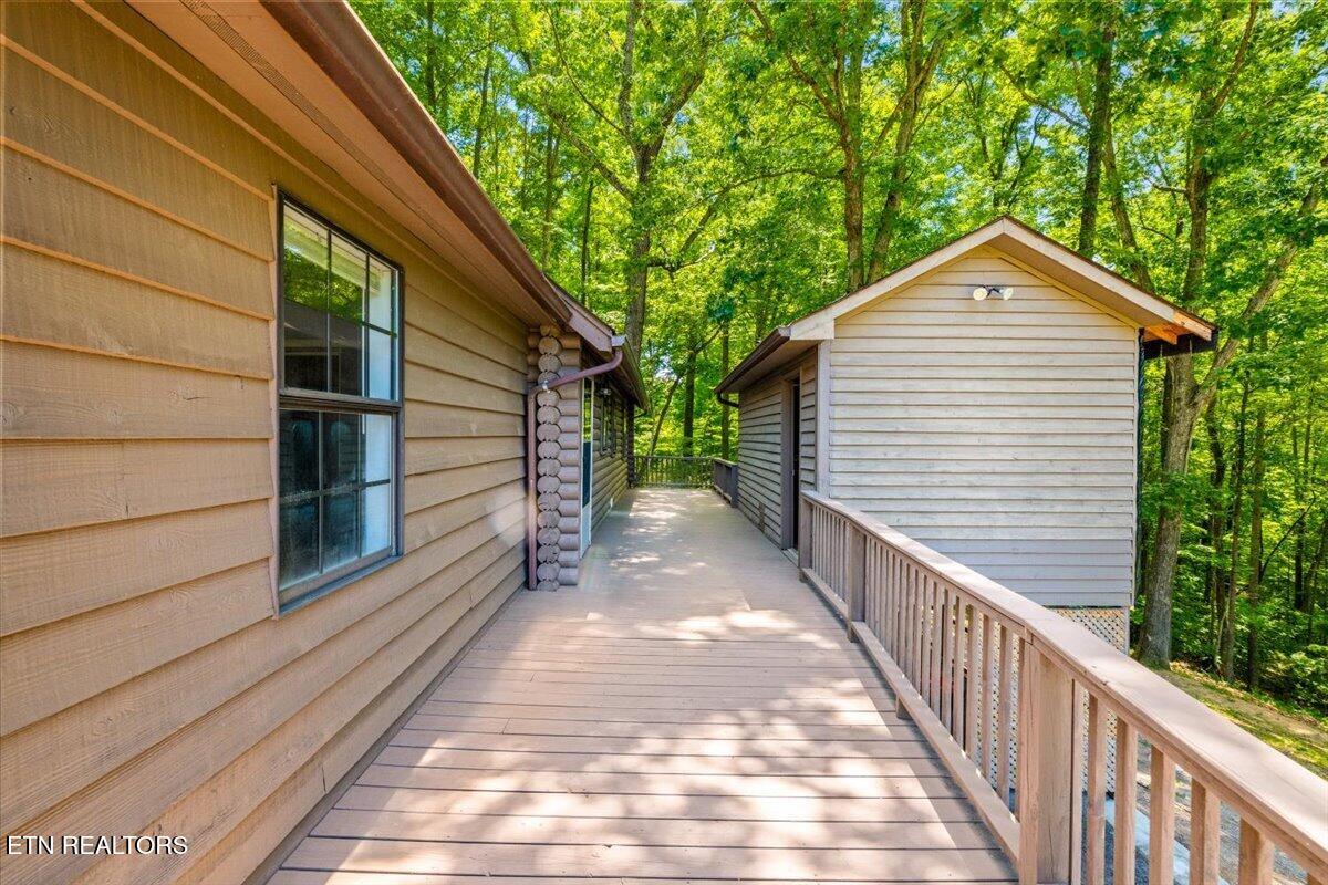 186 Indian Creek Road Jacksboro, TN 37757 - Photo 32 of 38 Back Porch