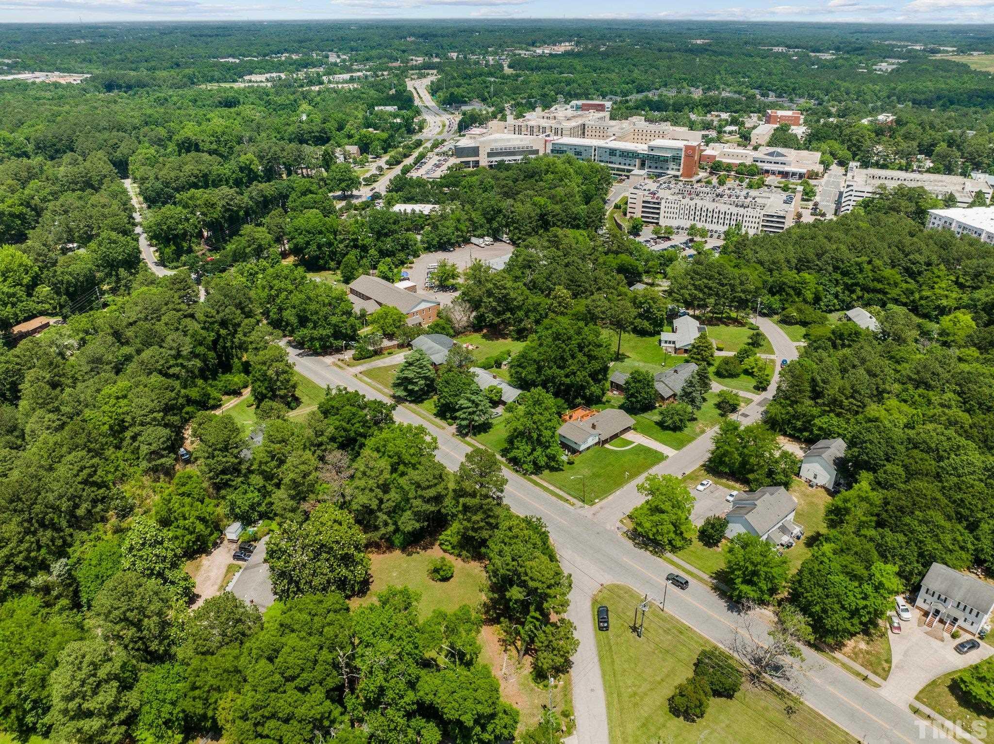 125 King William Road Raleigh, NC 27610 - Photo 5 of 33 an aerial view of multiple house