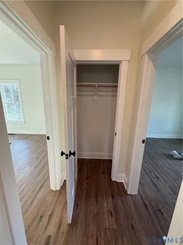 wooden floor in a gallery