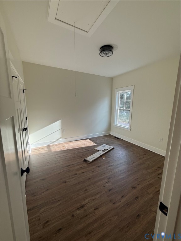 2 A Webb Road Disputanta, VA 23842 - Photo 16 of 29 a view of empty room with wooden floor