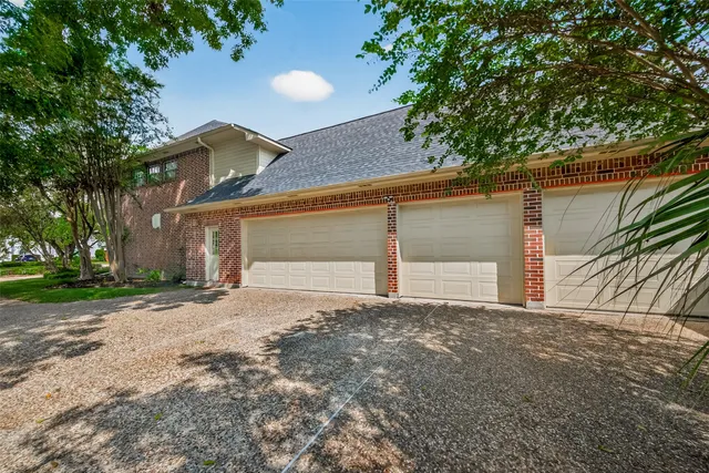 a view of a house with a street