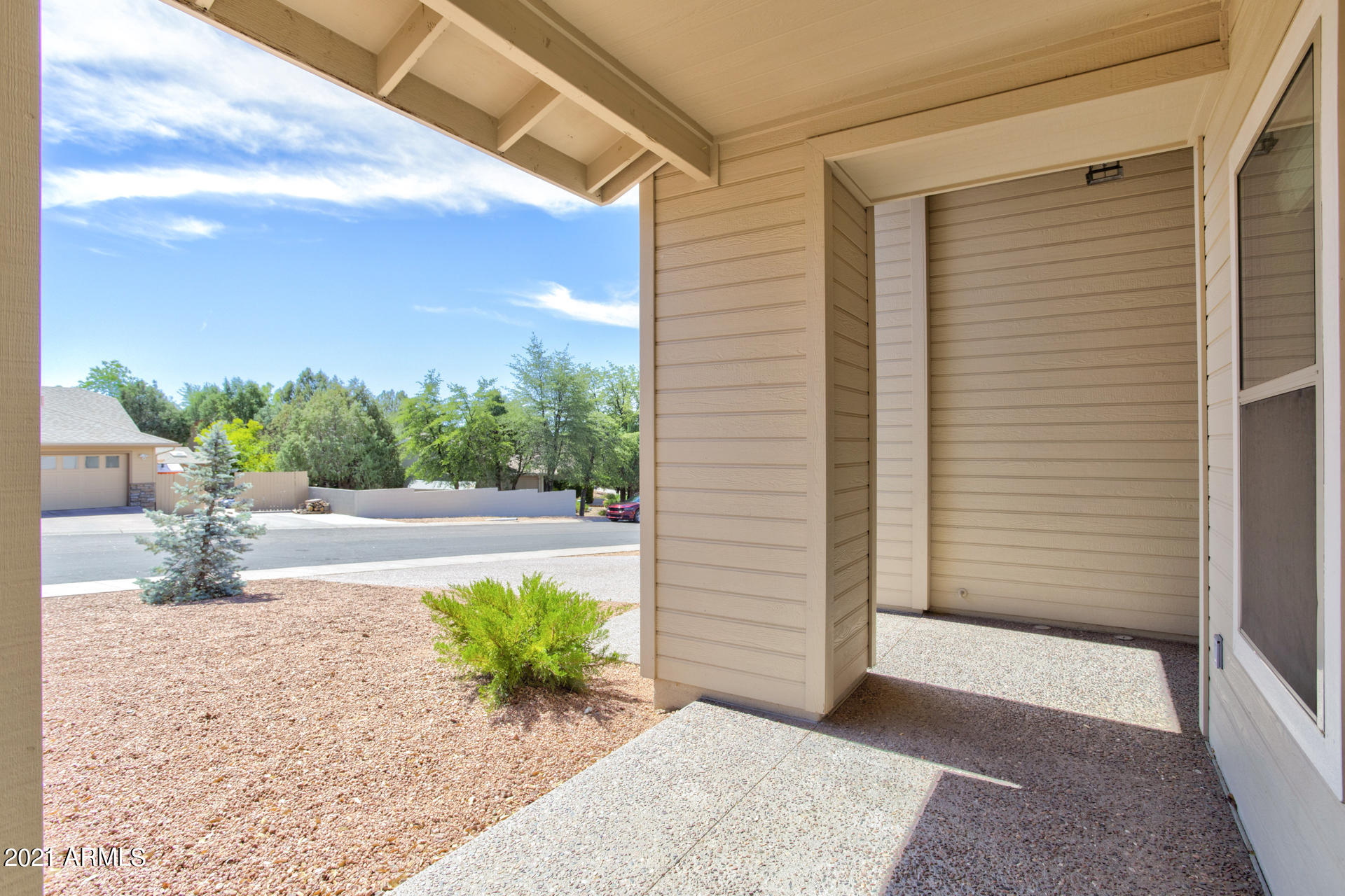 604 North Oak Ridge Road Payson, AZ 85541 - Photo 21 of 55 a view of a path along with potted plants