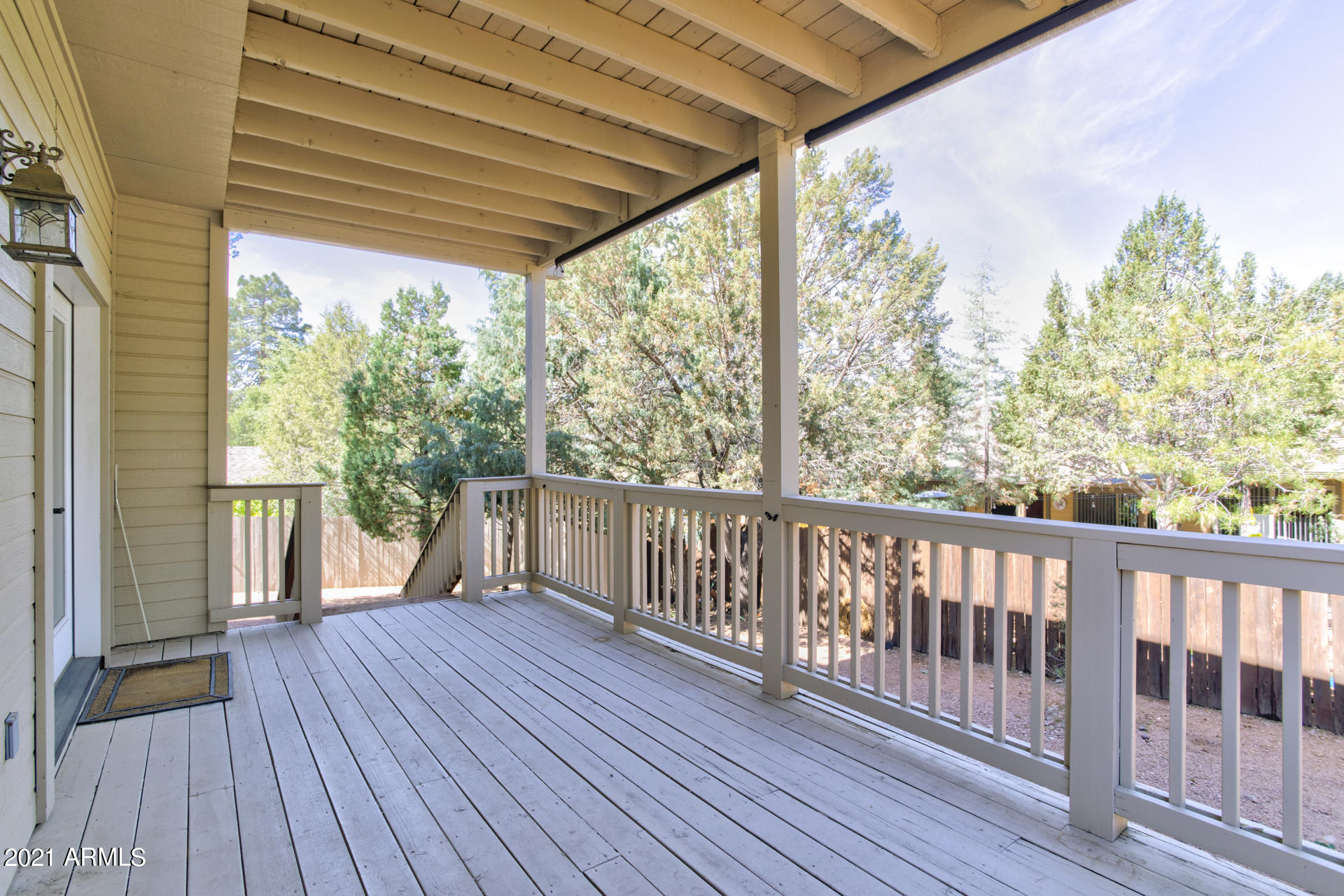 604 North Oak Ridge Road Payson, AZ 85541 - Photo 37 of 55 a view of porch with wooden floor