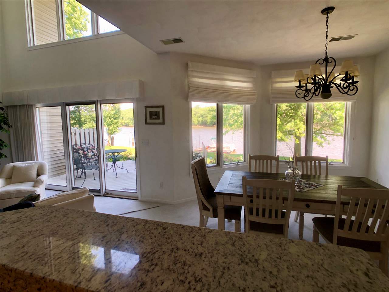 7524 North River Road Byron, IL 61010 - Photo 13 of 21 a view of a dining room with furniture window and outside view