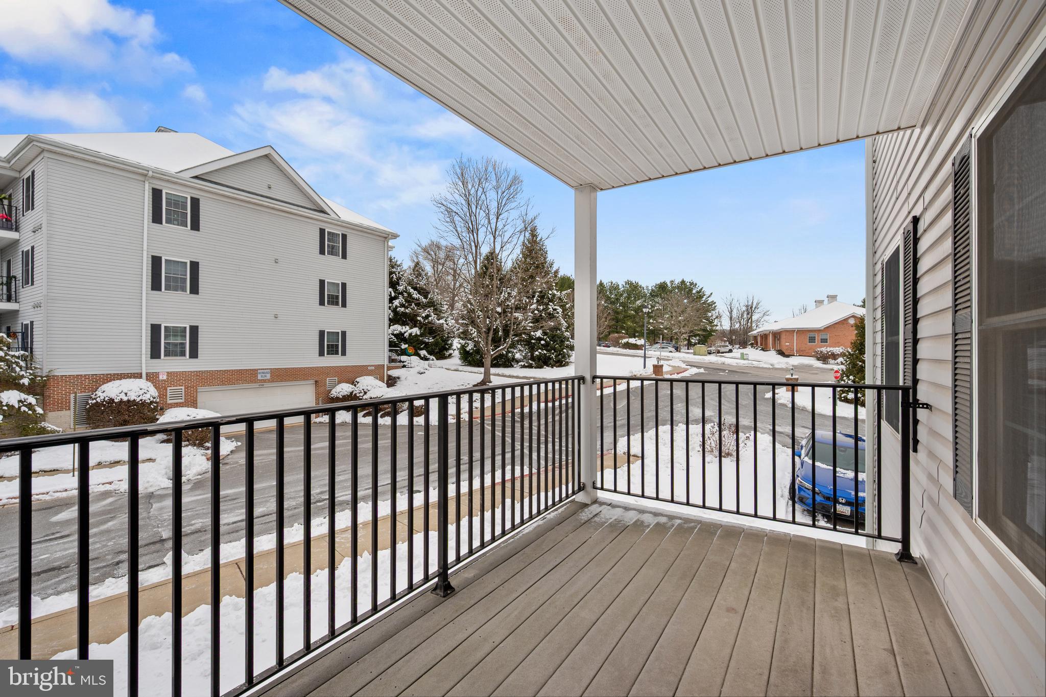 6508 Ridenour Way East, Unit 2A Sykesville, MD 21784 - Photo 21 of 23 Balcony