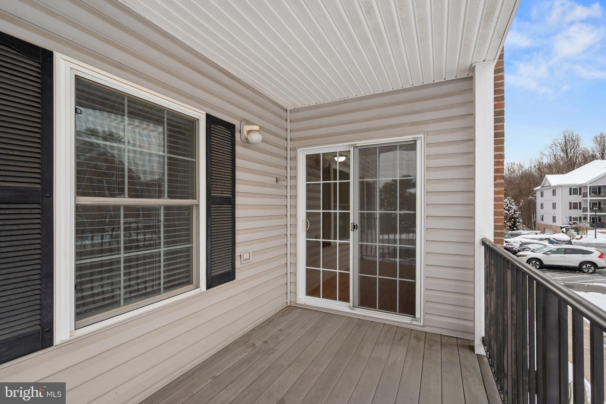 6508 Ridenour Way East, Unit 2A Sykesville, MD 21784 - Photo 22 of 23 Balcony
