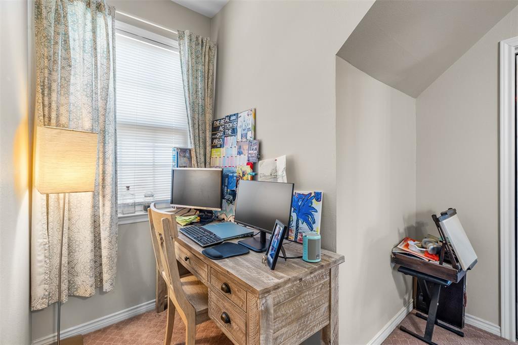 4502 Dexham Road Rowlett, TX 75088 - Photo 34 of 39 a workspace with furniture and a window